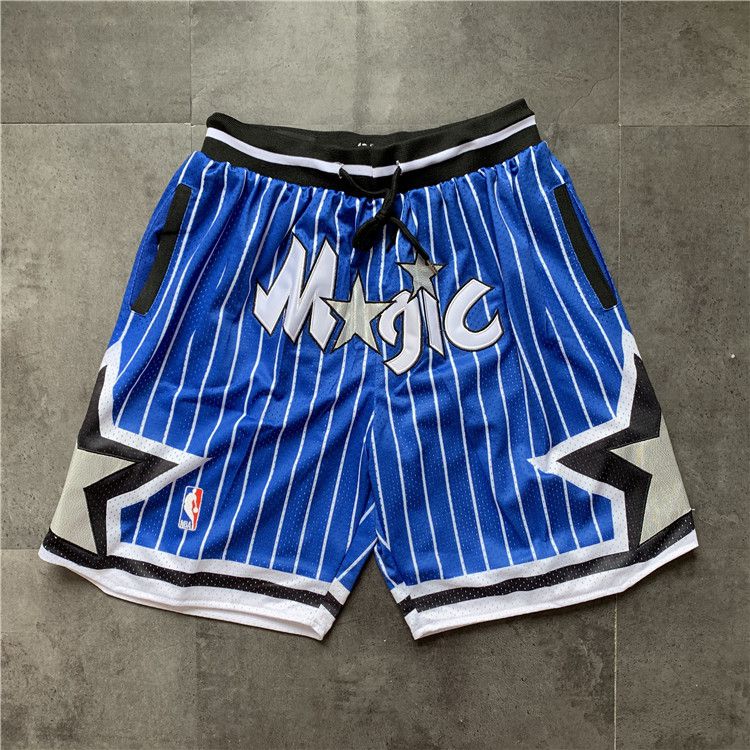 Men NBA 2021 Orlando Magic Blue Shorts 1->milwaukee bucks->NBA Jersey
